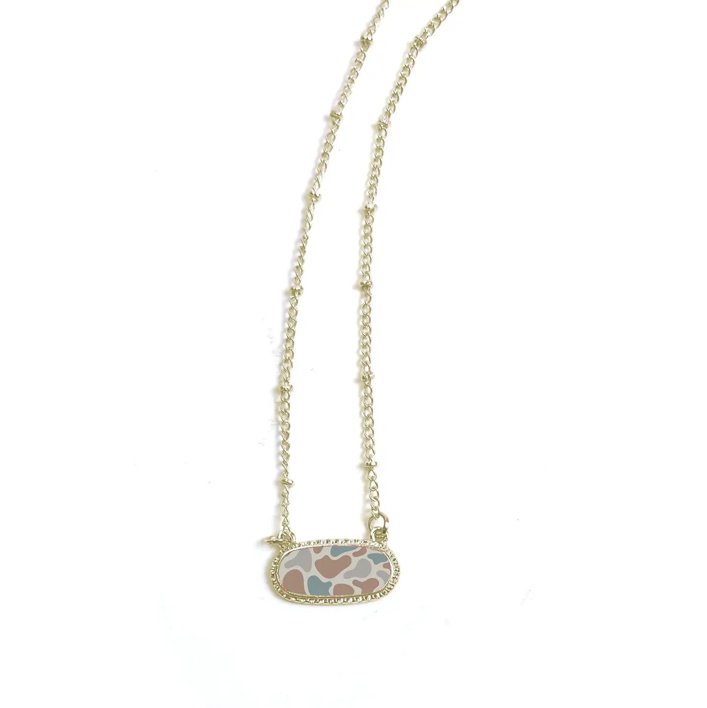 Camo Necklace